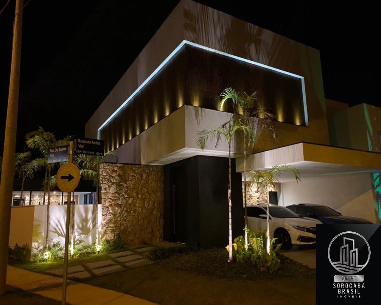 Porteira fechada sobrado com 3 dormitórios à venda, 281 m² p