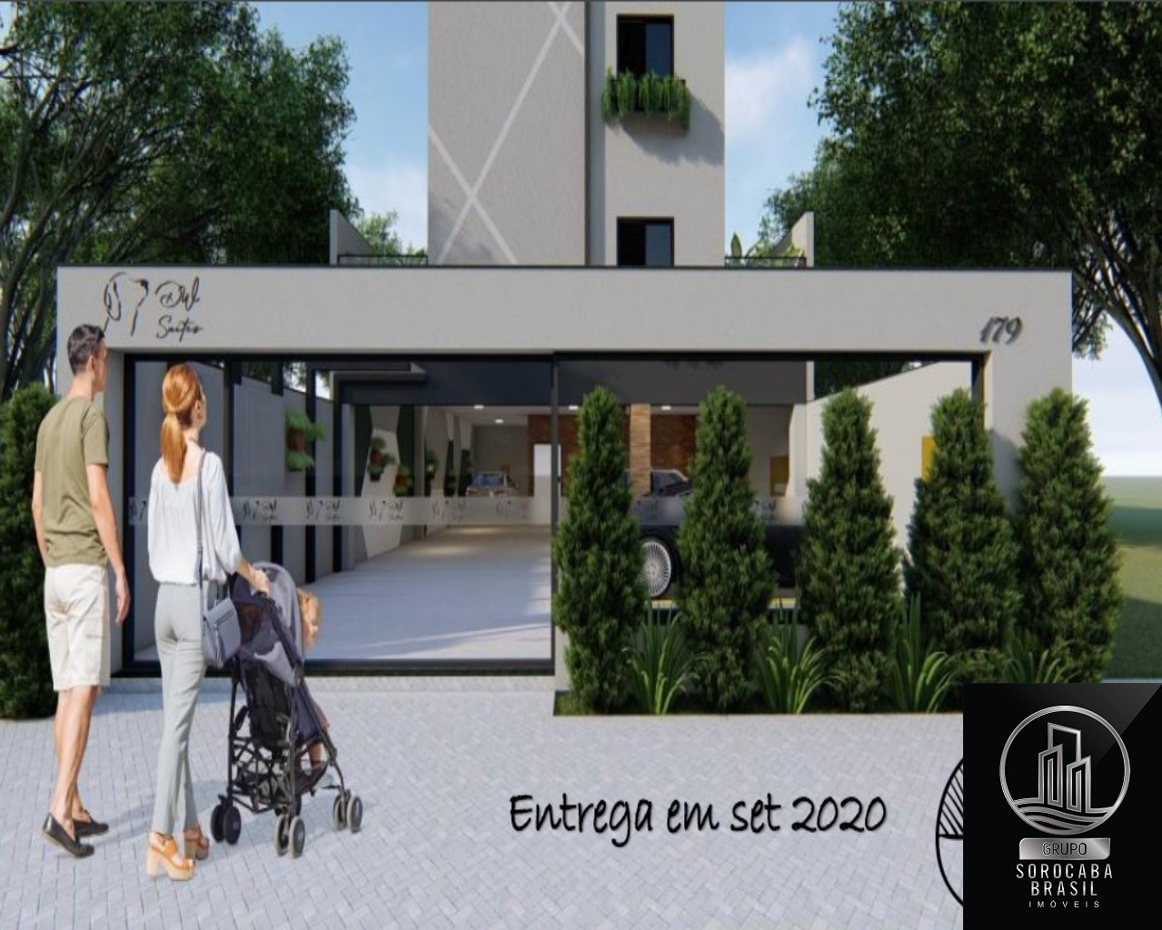 Apartamento com 2 dormitórios à venda, 57 m² por R$ 259.405,