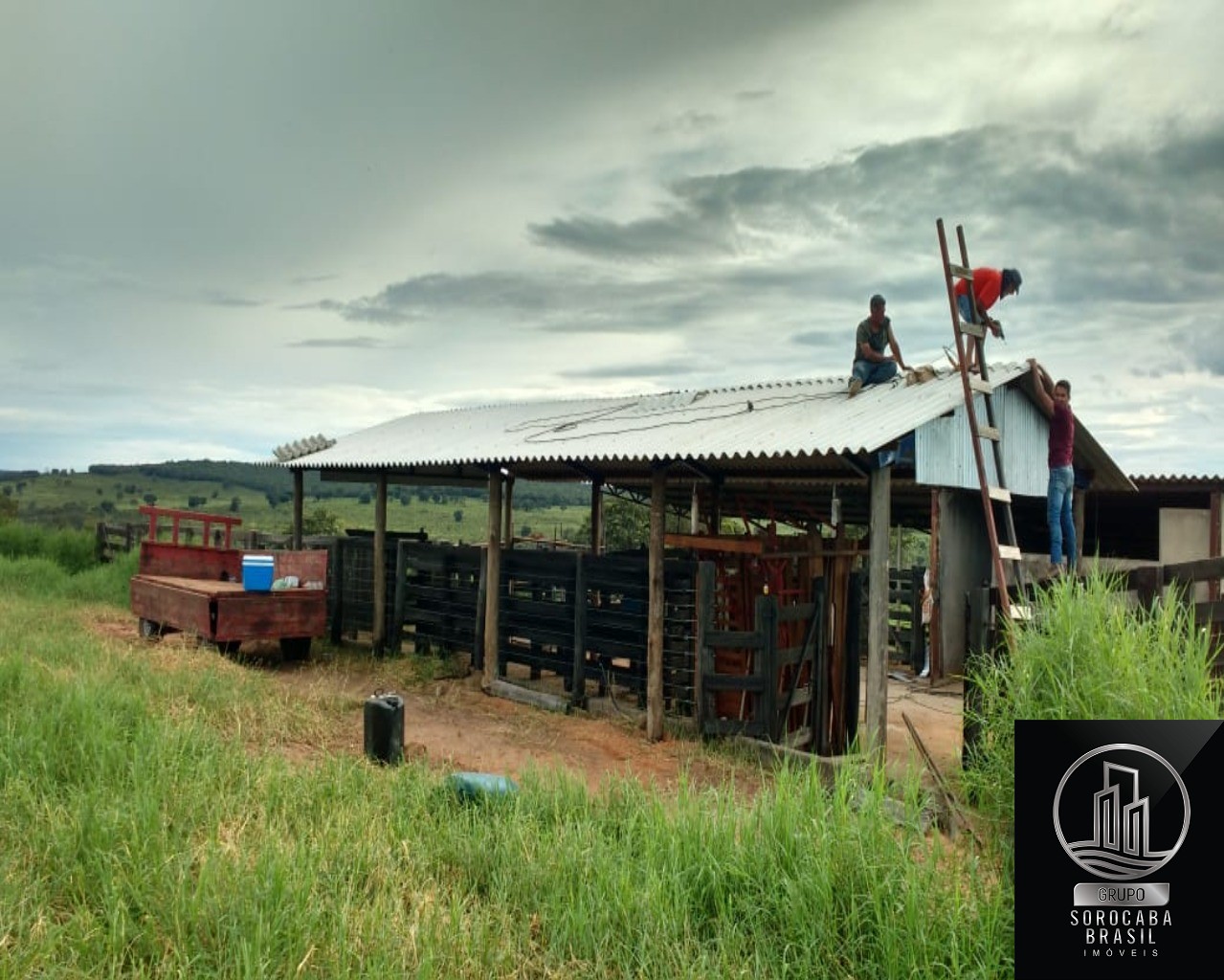Fazenda rural em alto taquarai - mt, centro