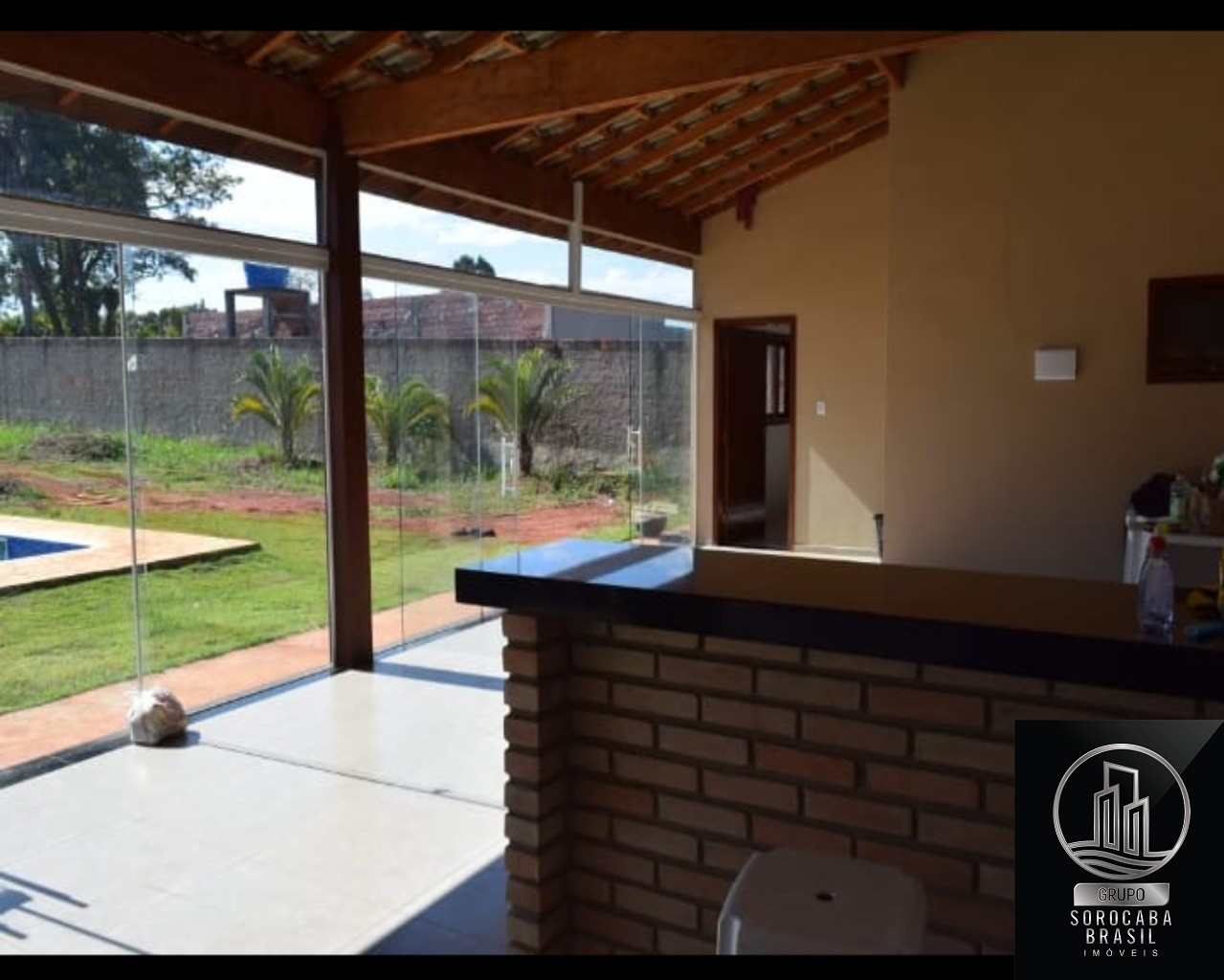 Chácara no asfalto à venda, 1000 m² por R$ 450.000 - monte l