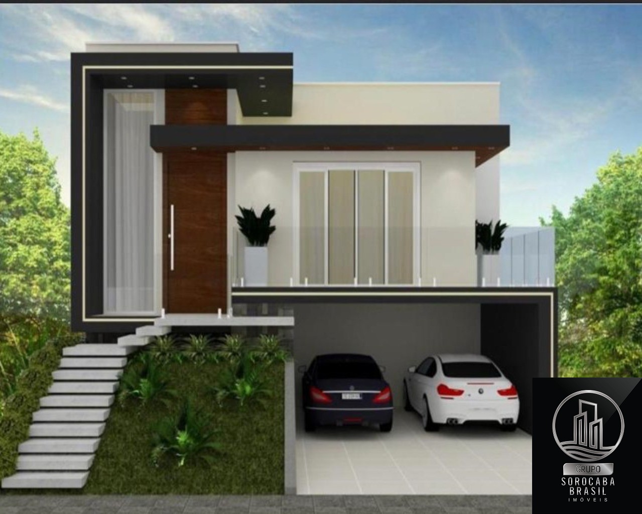 Casa com 3 dormitórios à venda, 220 m² por R$ 1.060.000 - co