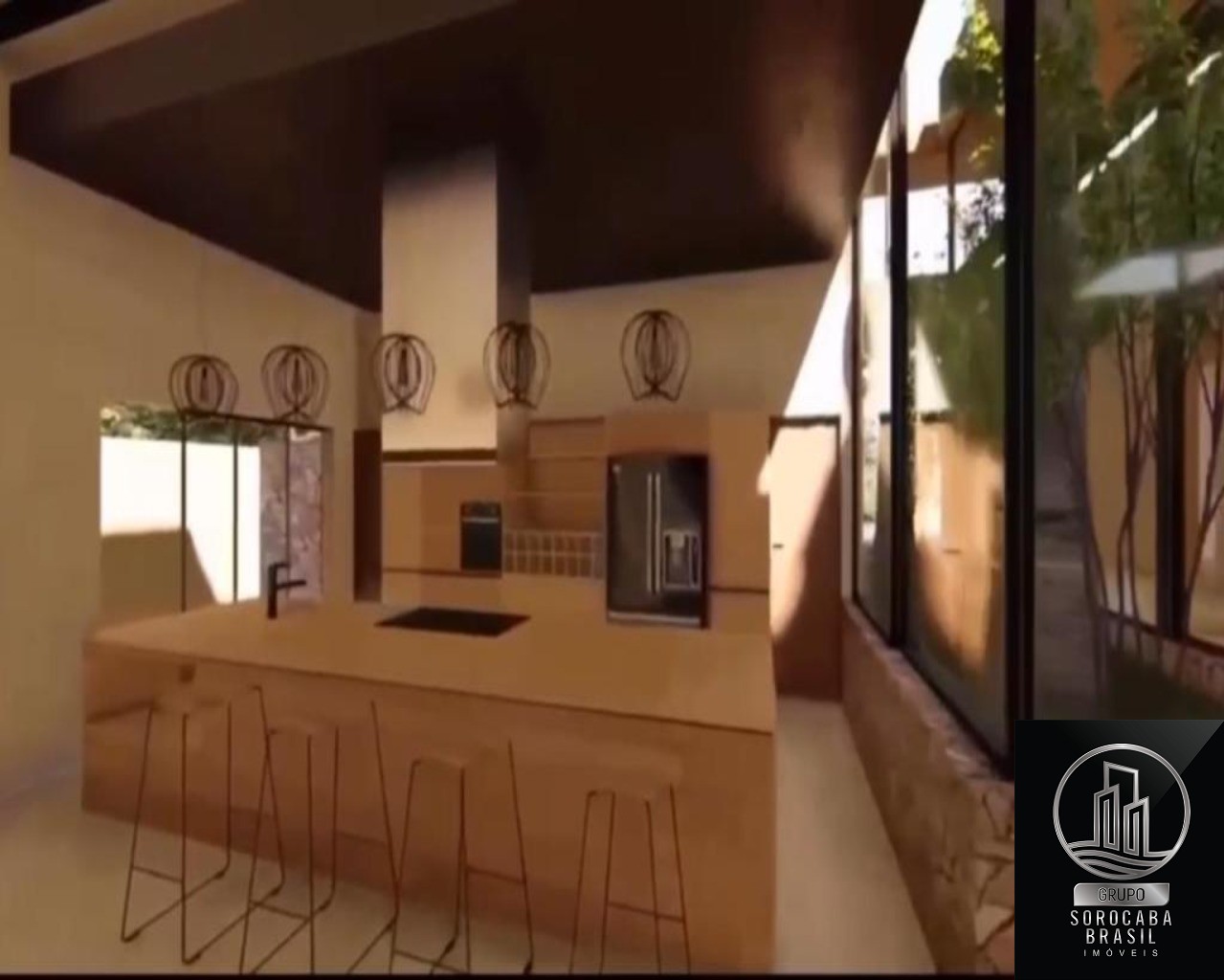 Casa com 4 dormitórios à venda, 415 m² por R$ 3.400.000 - co