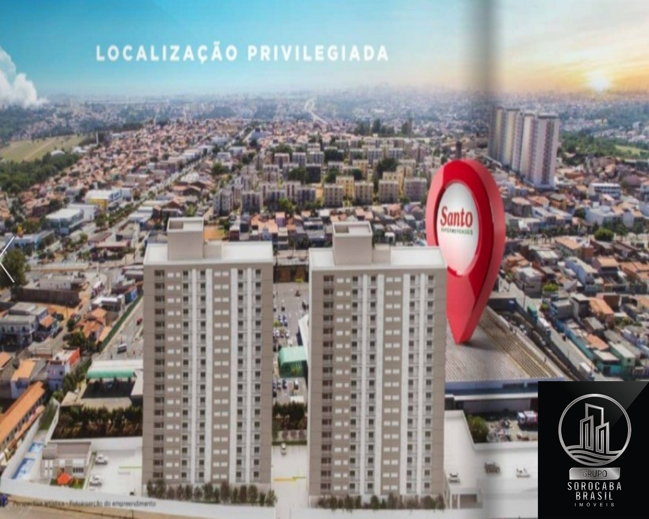 Apartamento com 2 dormitórios à venda, 50 m² por R$ 192.000 