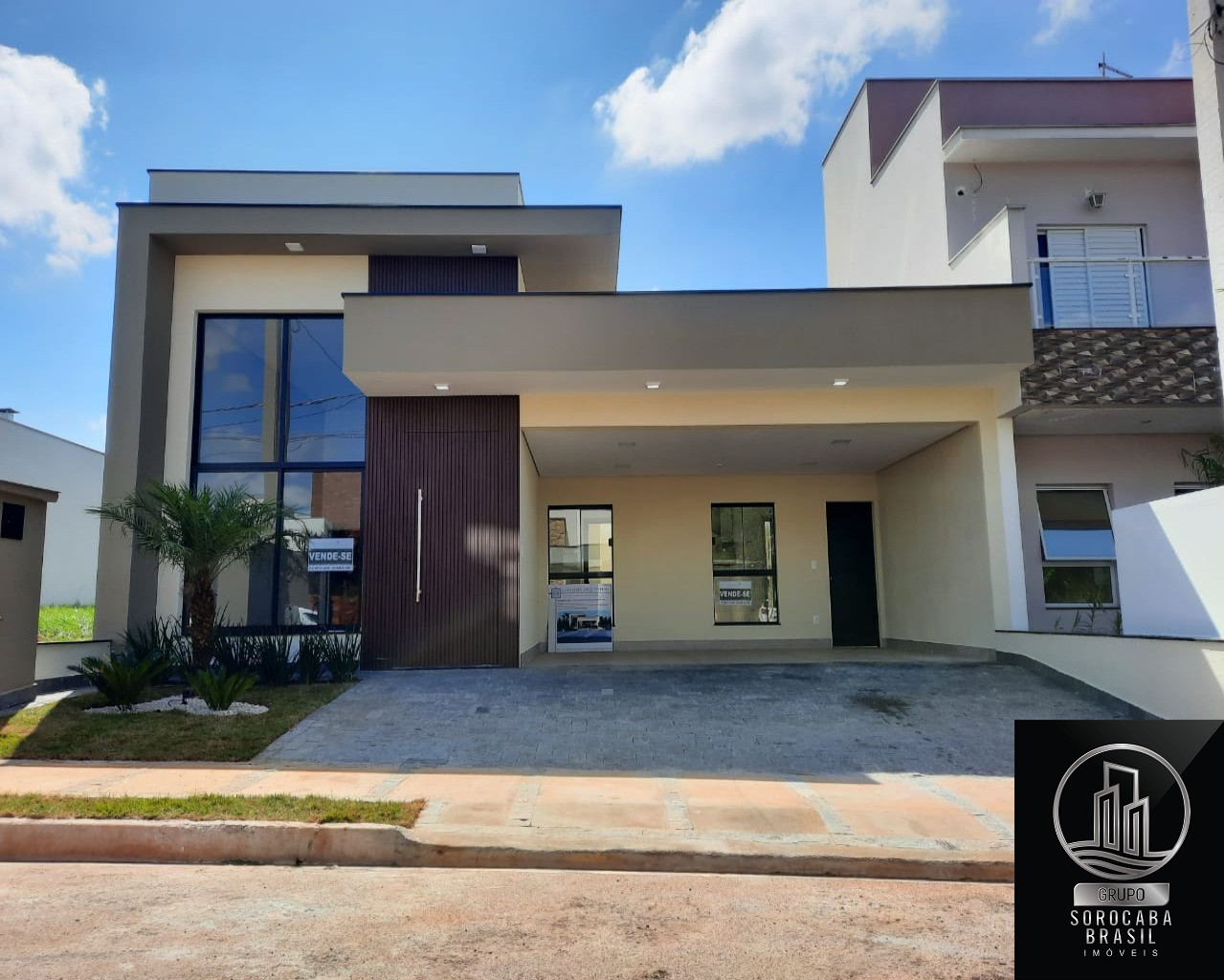 Excelente casa térrea recém construída residencial villa do 