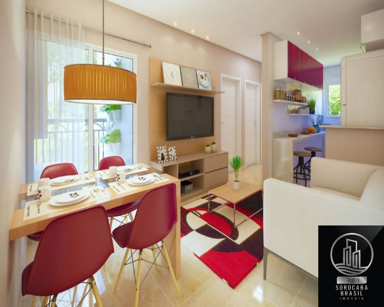 Apartamento residencial, jardim simus, R$244.000,00.