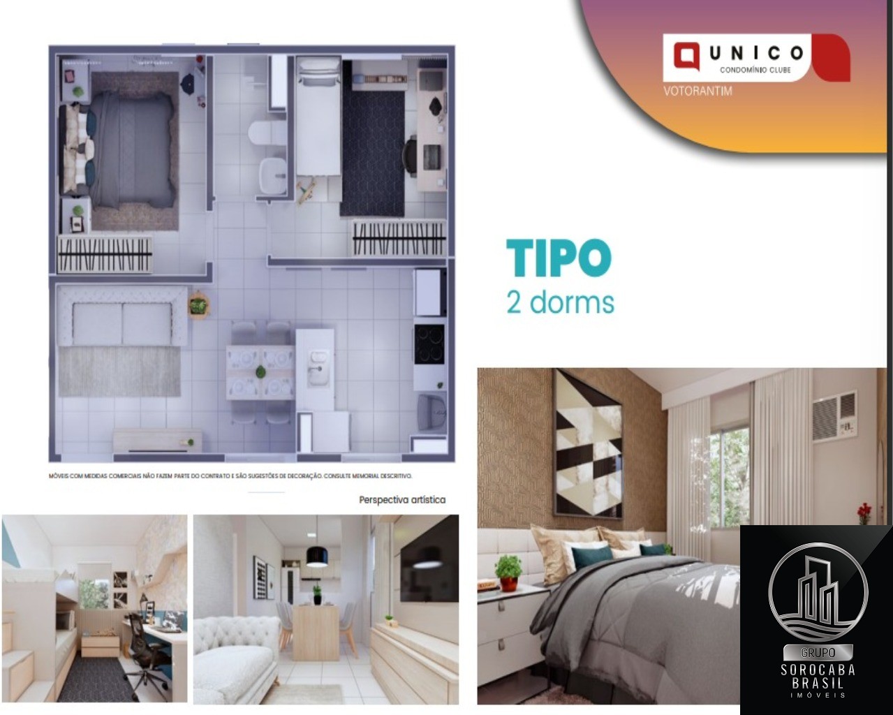 Apartamento residencial, vila santo antonio, R$169.000,00.