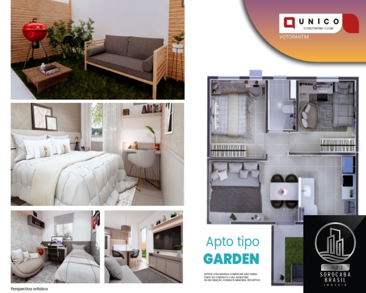 Apartamento residencial, vila santo antonio, R$169.000,00.