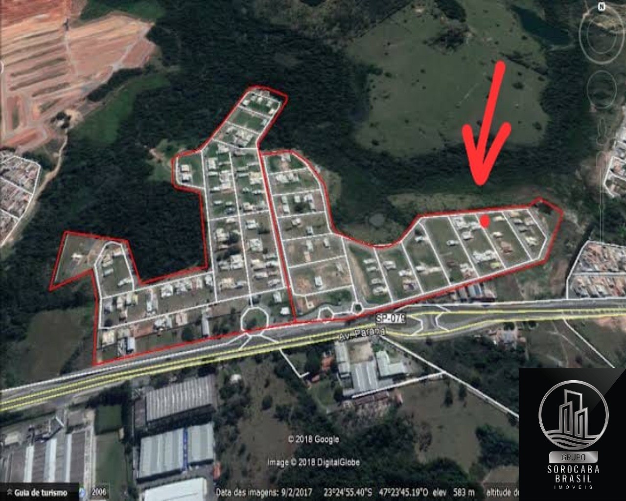 Terreno residencial, cajuru do sul, R$190.000,00.