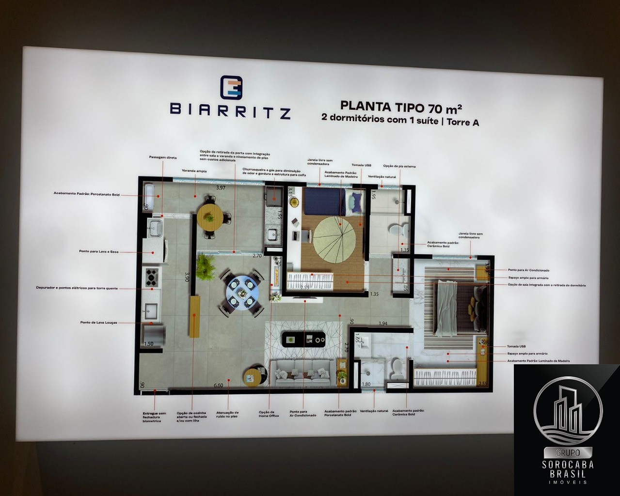 Apartamento residencial, biarritz, R$641.400,00.