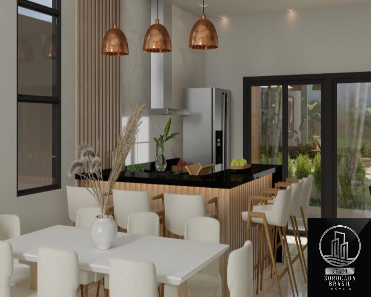 Casa com 3 dormitórios à venda, 215 m² por R$ 1.950.000 - co