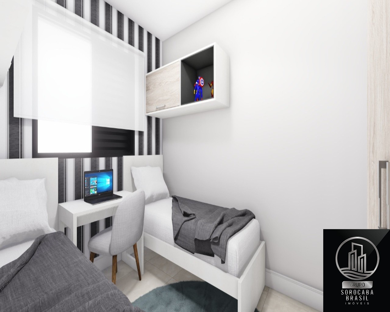 Apartamento com 2 dormitórios à venda, 49 m² por R$ 182.490 