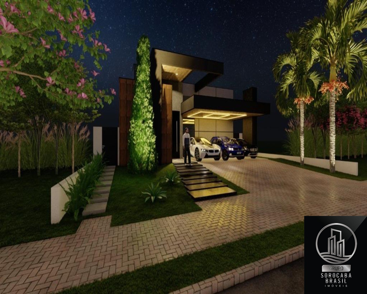 Casa alphaville com 3 dormitorios e suites
