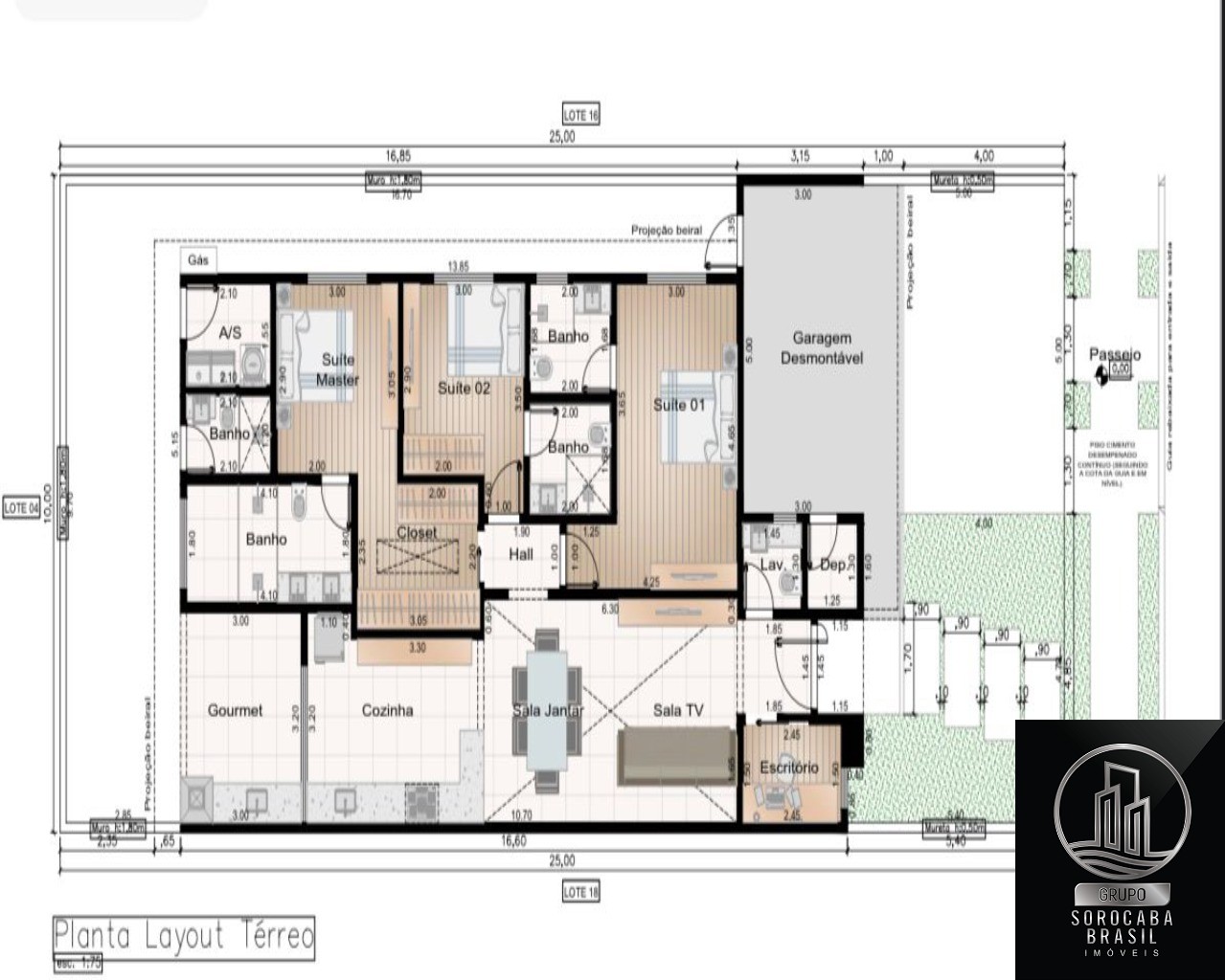 Casa com 3 dormitórios à venda, 165 m² por R$ 950.000 - cond