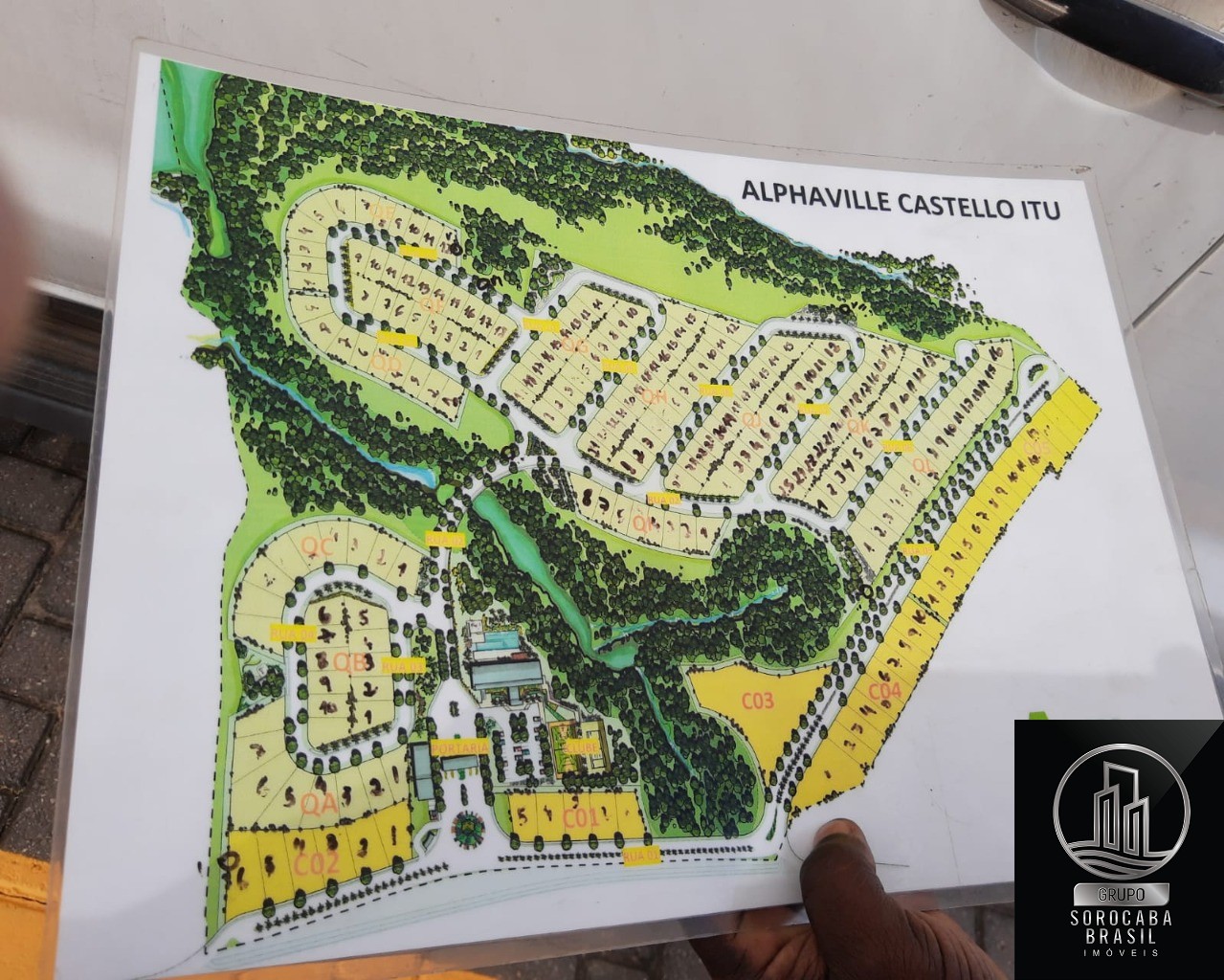 Terreno residencial no condomínio alphaville itú, R$720.000,