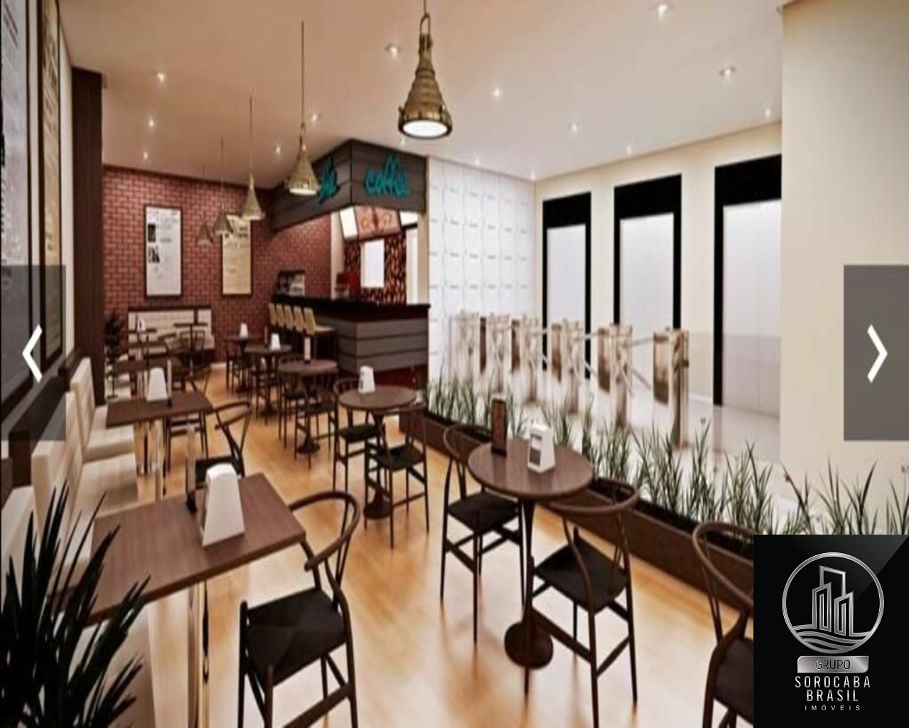 Apartamento com 1 dormitório para alugar, 34 m² por R$ 4.380