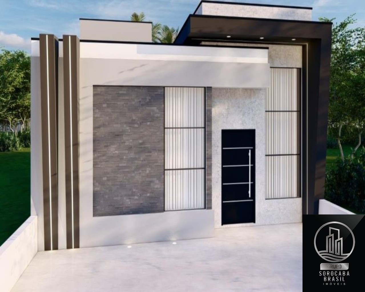 Casa com 3 dormitórios à venda, 99 m² por R$ 595.000 - lotea