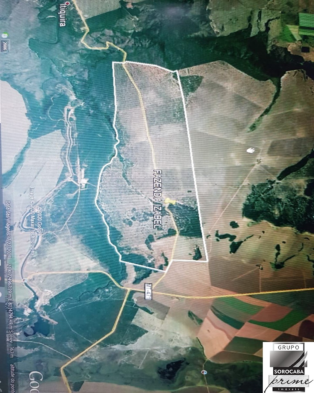 Fazenda à venda, 6000000 m² - zona rural - itiquira/mt - ent