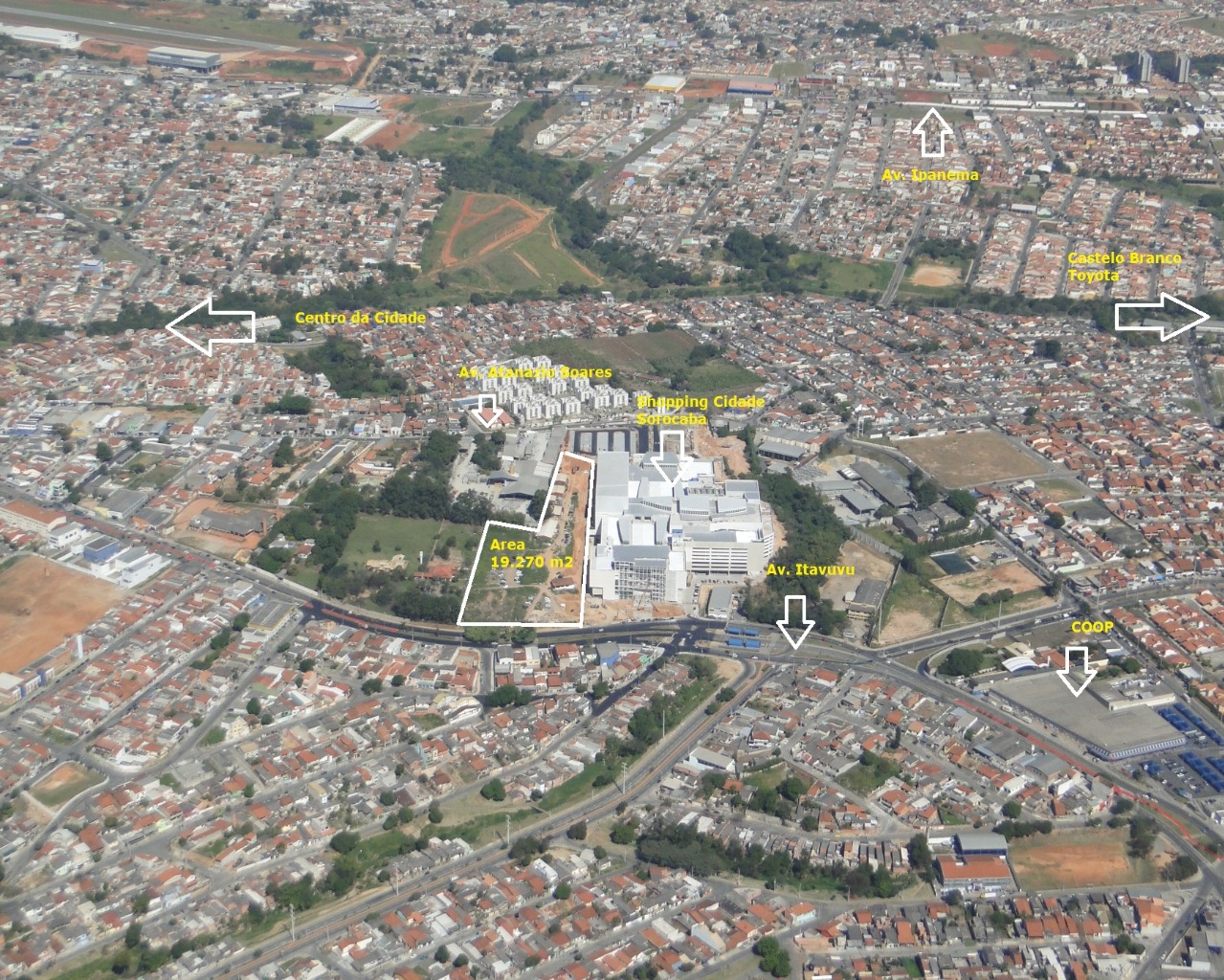 Area comercial/ residencial em sorocaba - sp, jardim santa c