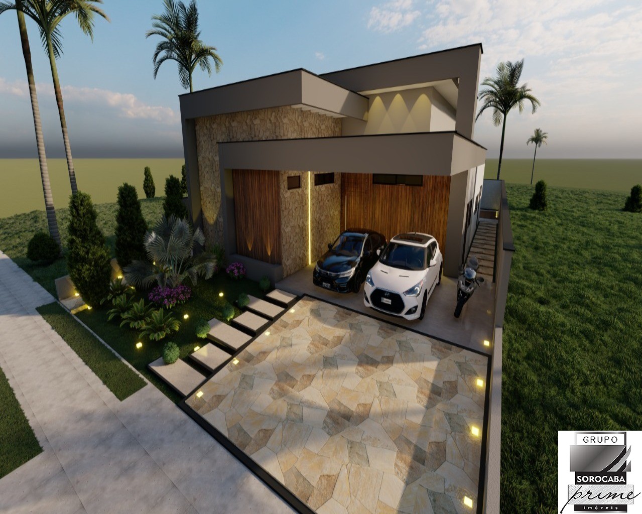 Alphaville nova esplanada ii - 243m² construção