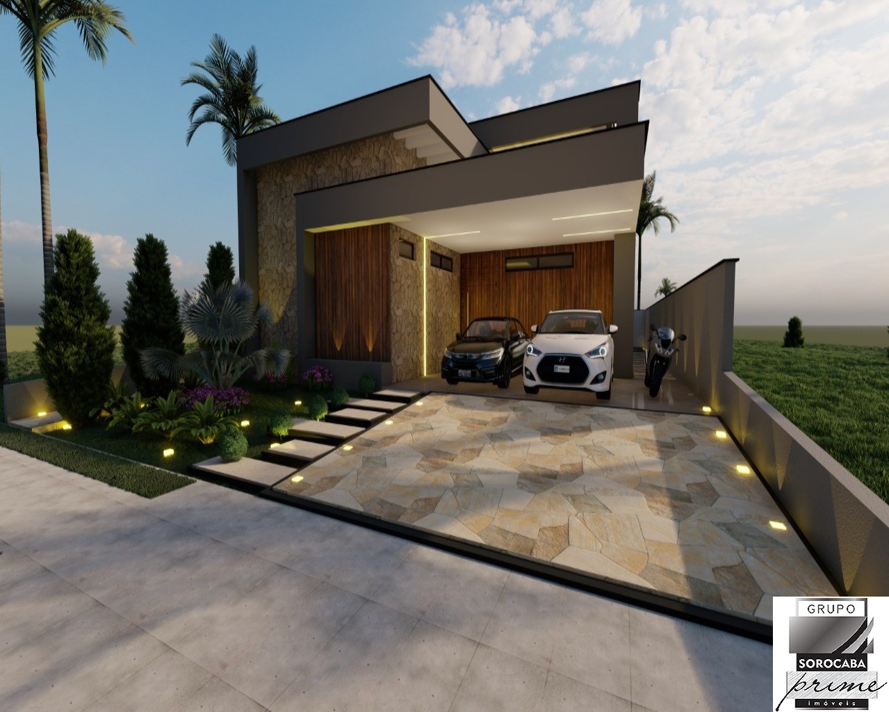 Alphaville nova esplanada ii - 243m² construção