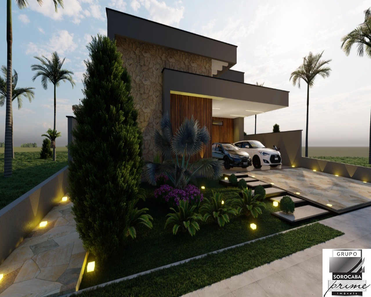Alphaville nova esplanada ii - 243m² construção