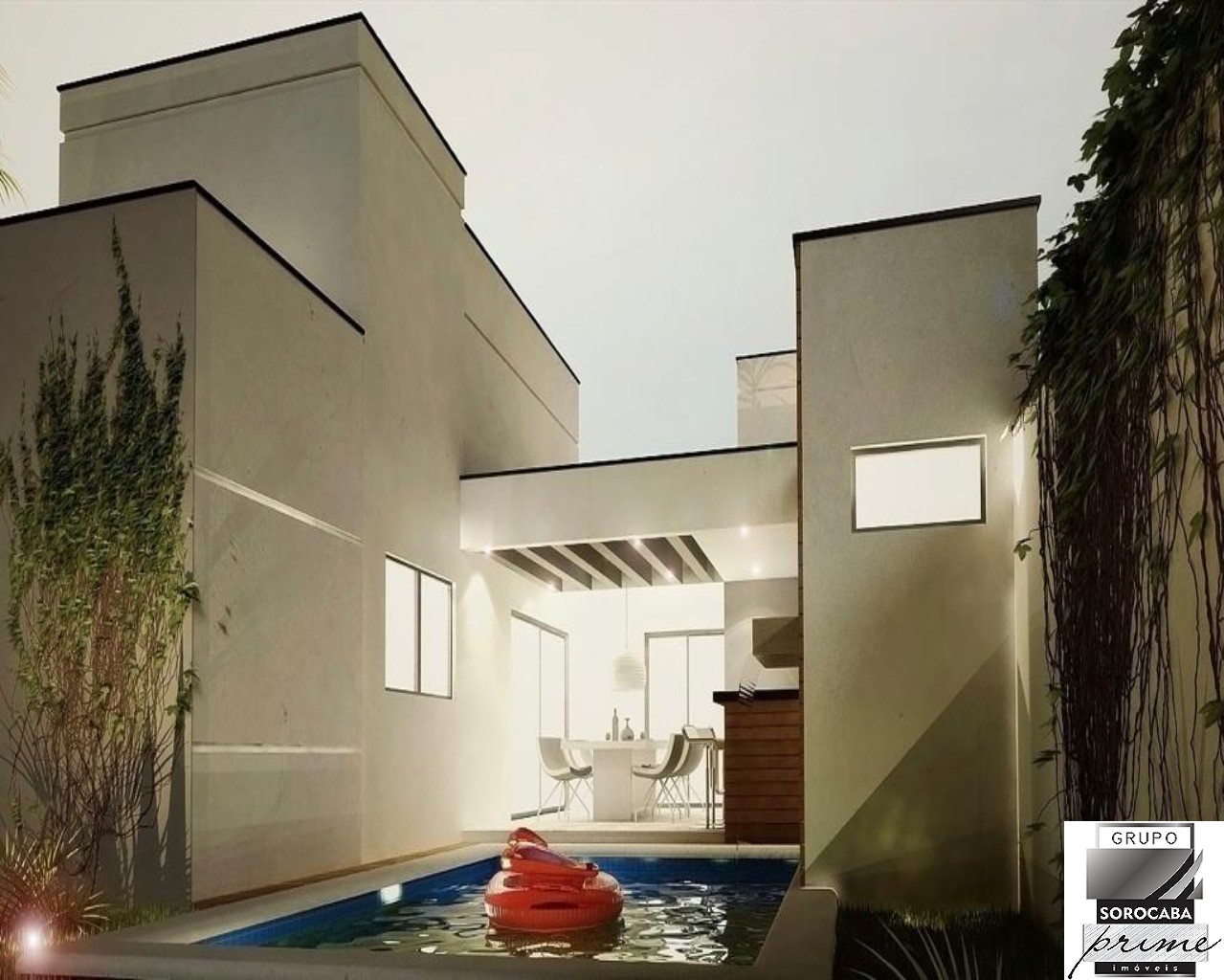 Casa com 3 dormitórios à venda, 186 m² por R$ 980.000 - cond