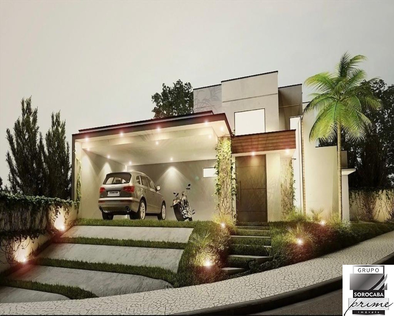 Casa com 3 dormitórios à venda, 186 m² por R$ 980.000 - cond