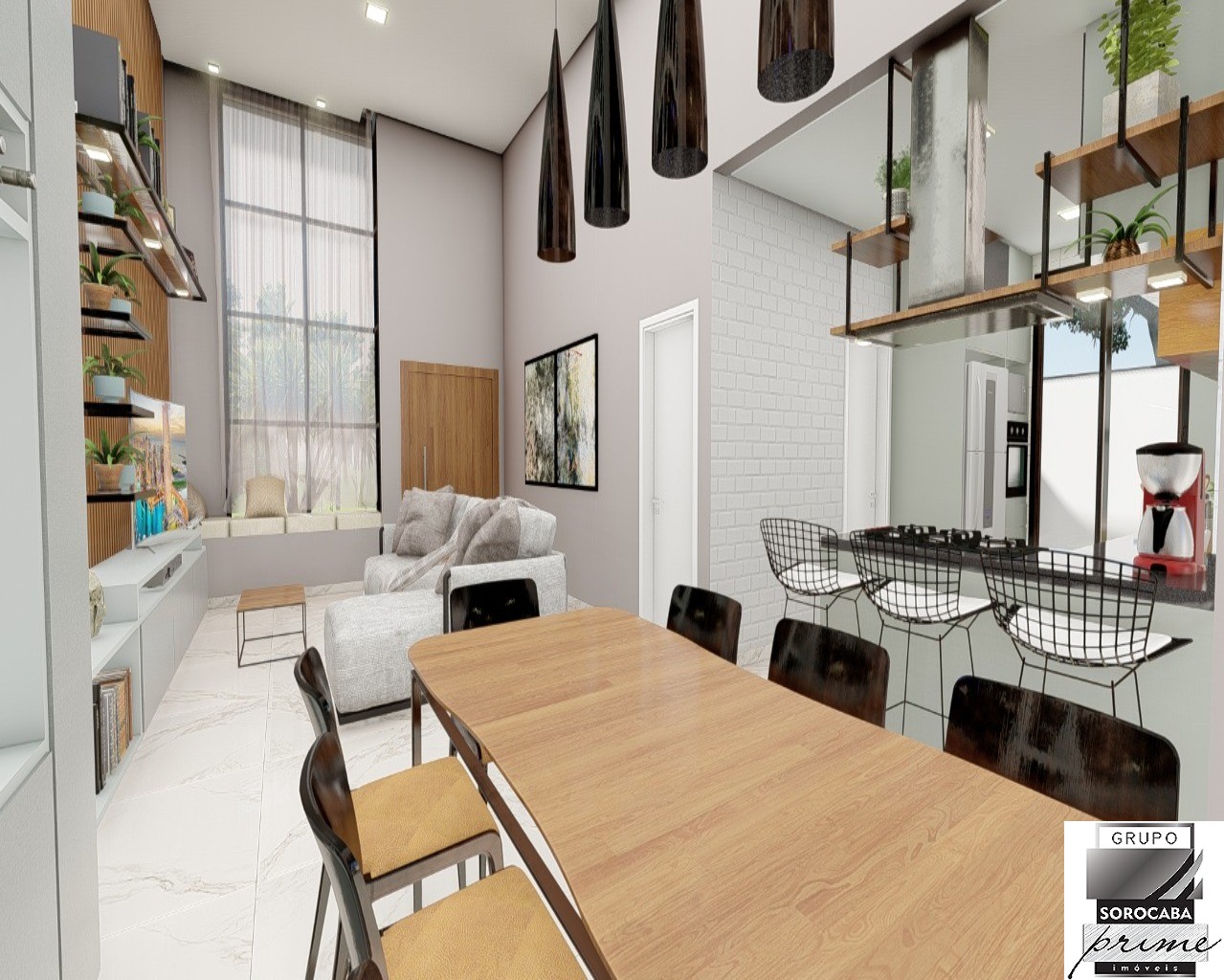 Casa com 3 dormitórios à venda, 153 m²- condomínio ibiti res