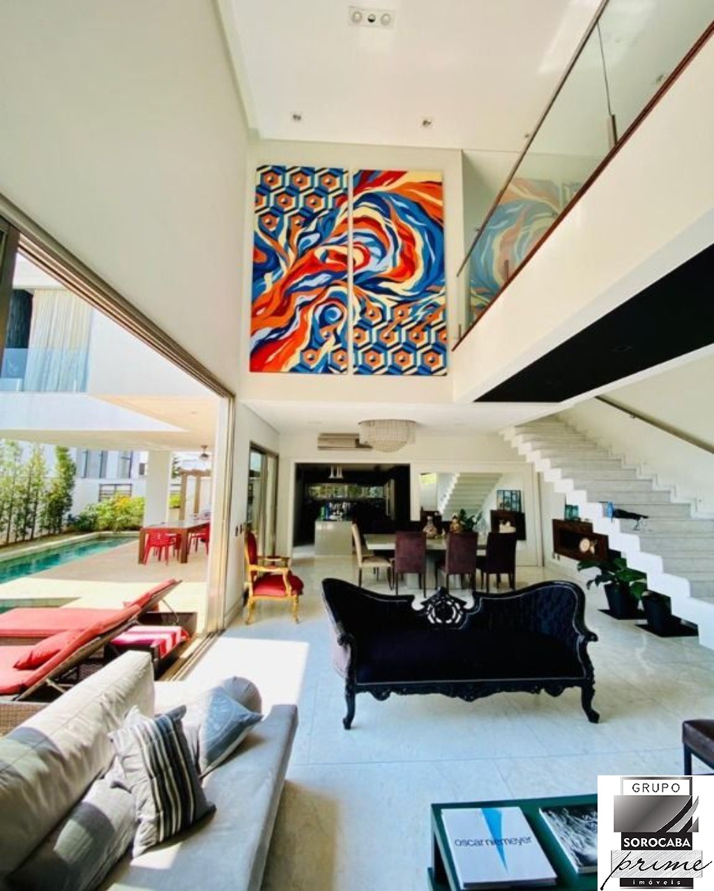 Sobrado com 5 dormitórios, 412 m² alphaville nova esplanada 