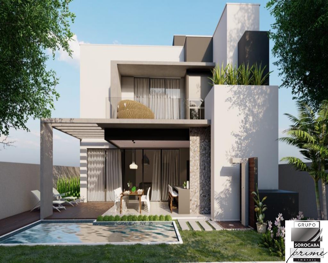 Sobrado com 4 dormitórios à venda, 370 m² por R$ 2.450.000 -