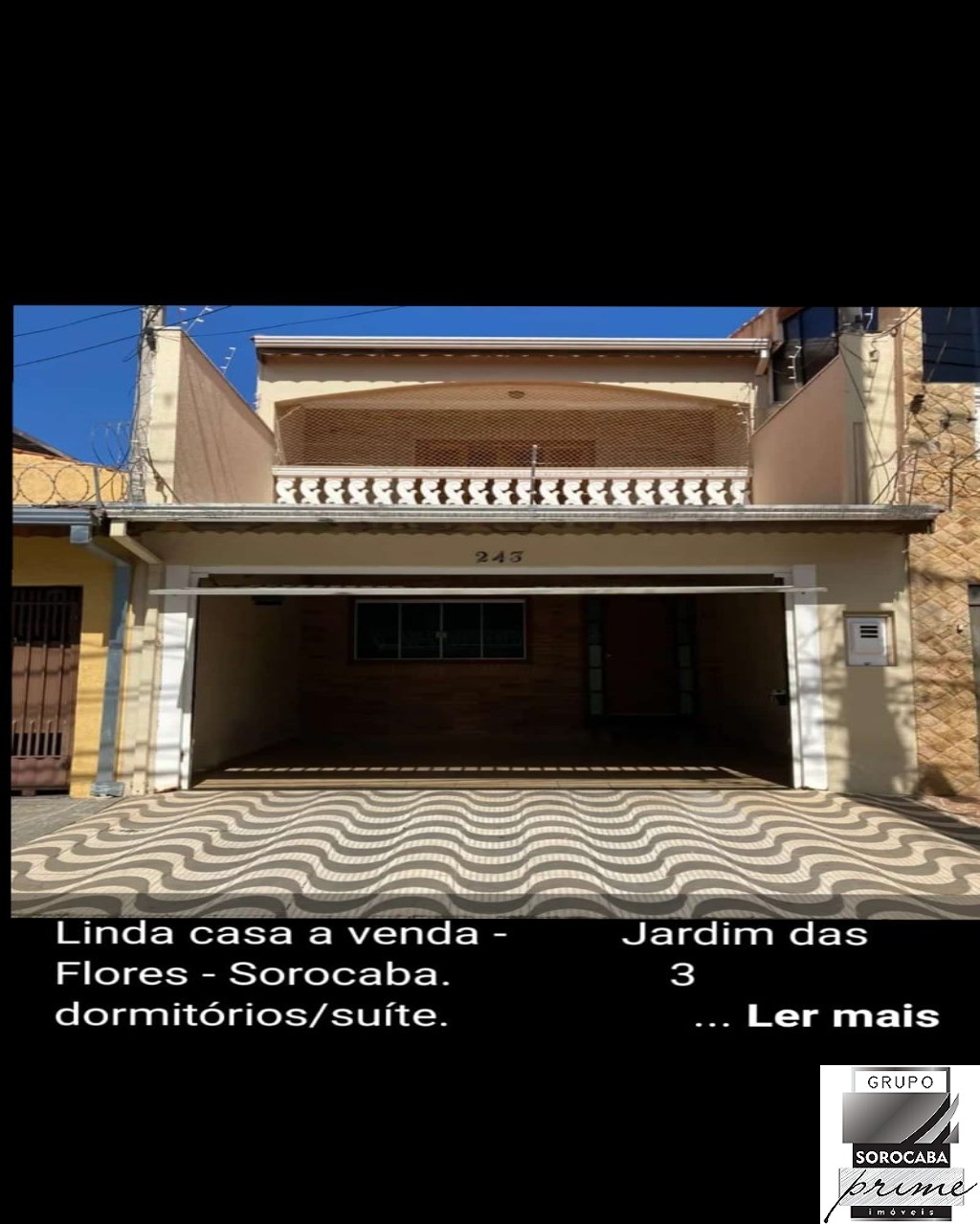 Lindo sobrado com portão automático excelente R$370.000,00