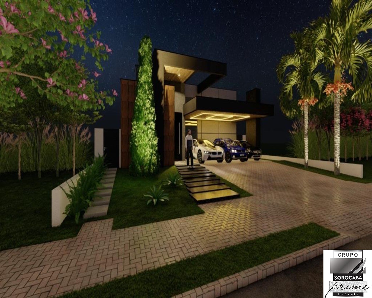 Casa alphaville com 3 dormitorios e suites