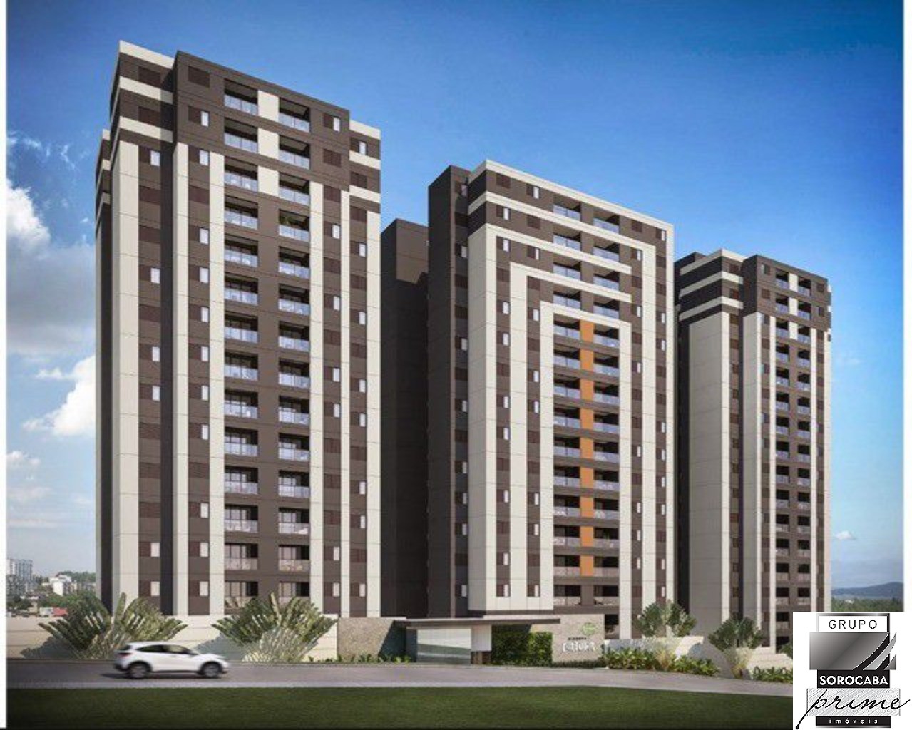 Apartamento com 2 dormitórios à venda, 67 m² por R$ 424.000 