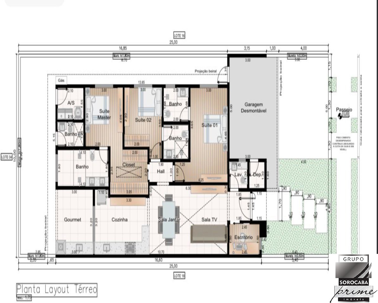 Casa com 3 dormitórios à venda, 165 m² por R$ 950.000 - cond