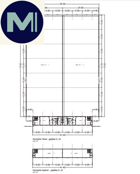 Galpão para alugar em indaiatuba, industrial 4.000m²