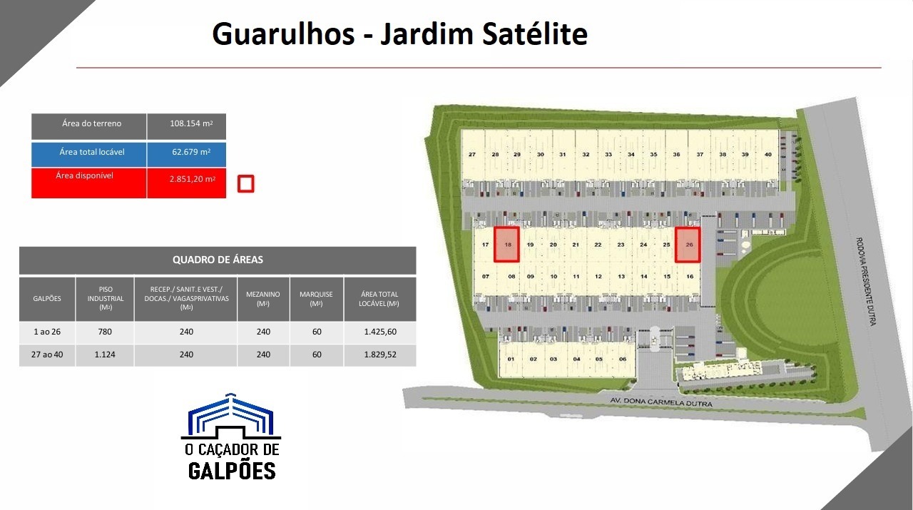 Galpão para alugar em guarulhos - industrial e logístico em 