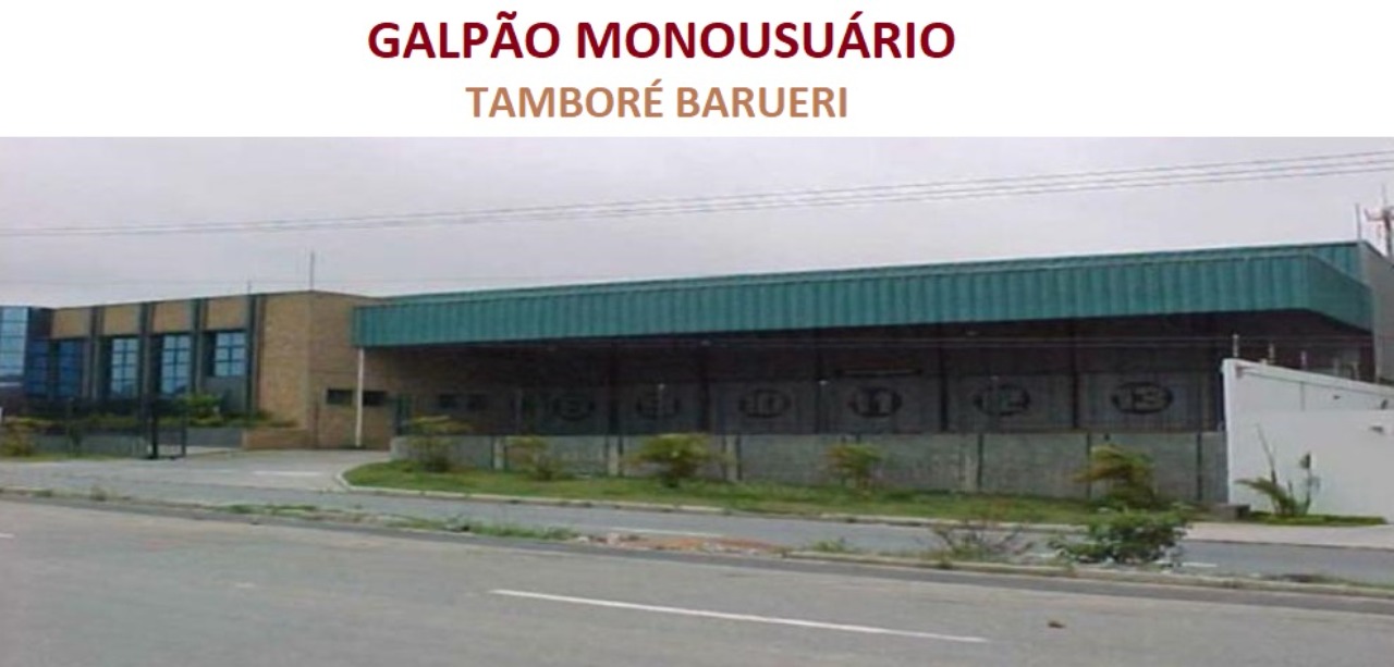 Galpão para alugar em Barueri, monousuárío