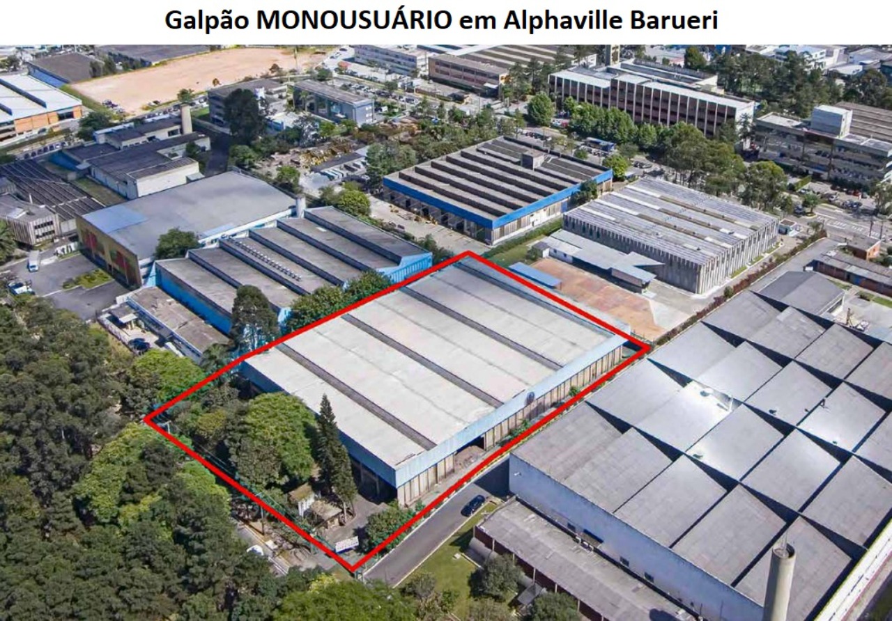 Galpão para alugar em alphaville empresarial, barueri, monou