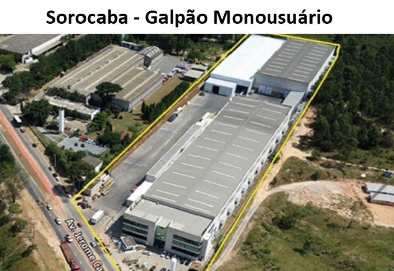 Galpão para alugar em Sorocaba, Monousuário e industrial