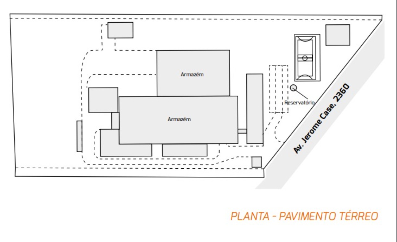 Galpão industrial para alugar em Sorocaba com docas, pé-direito alto, pátio para caminhões e excelente localização.