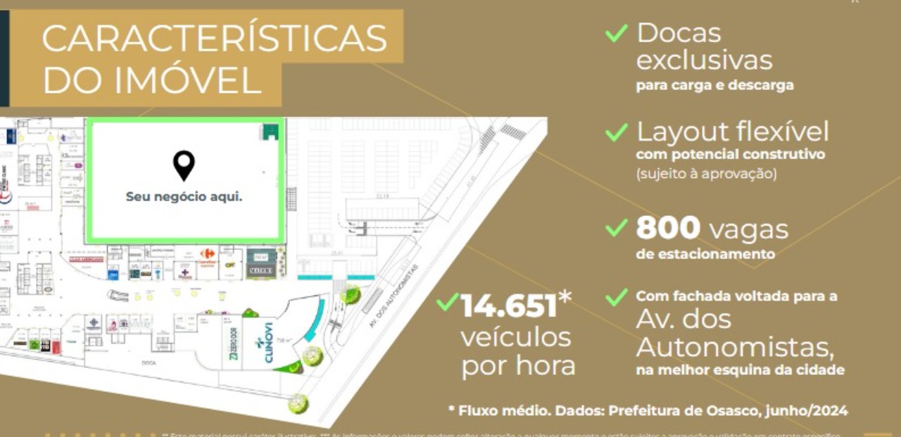 Galpão para alugar em osasco no melhor ponto da cidade