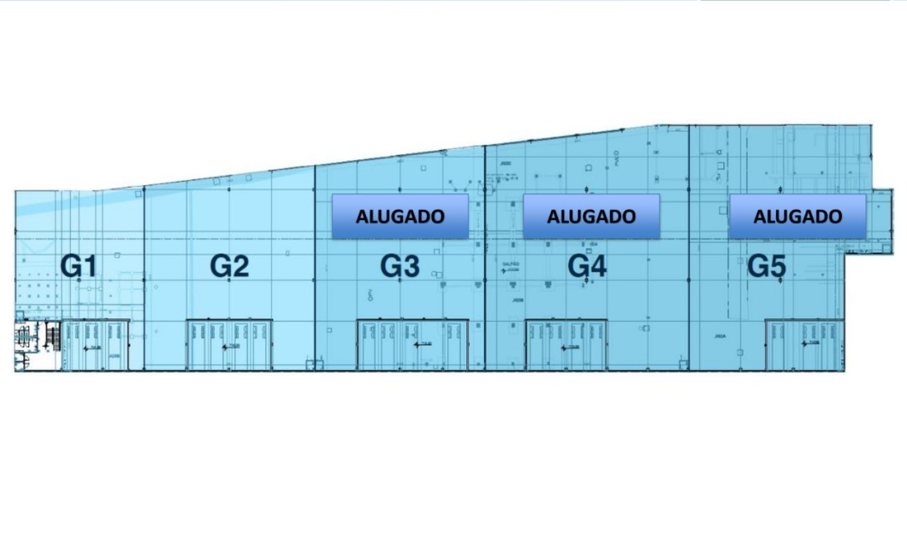 Galpão para alugar em osasco, industrial em condomínio fecha