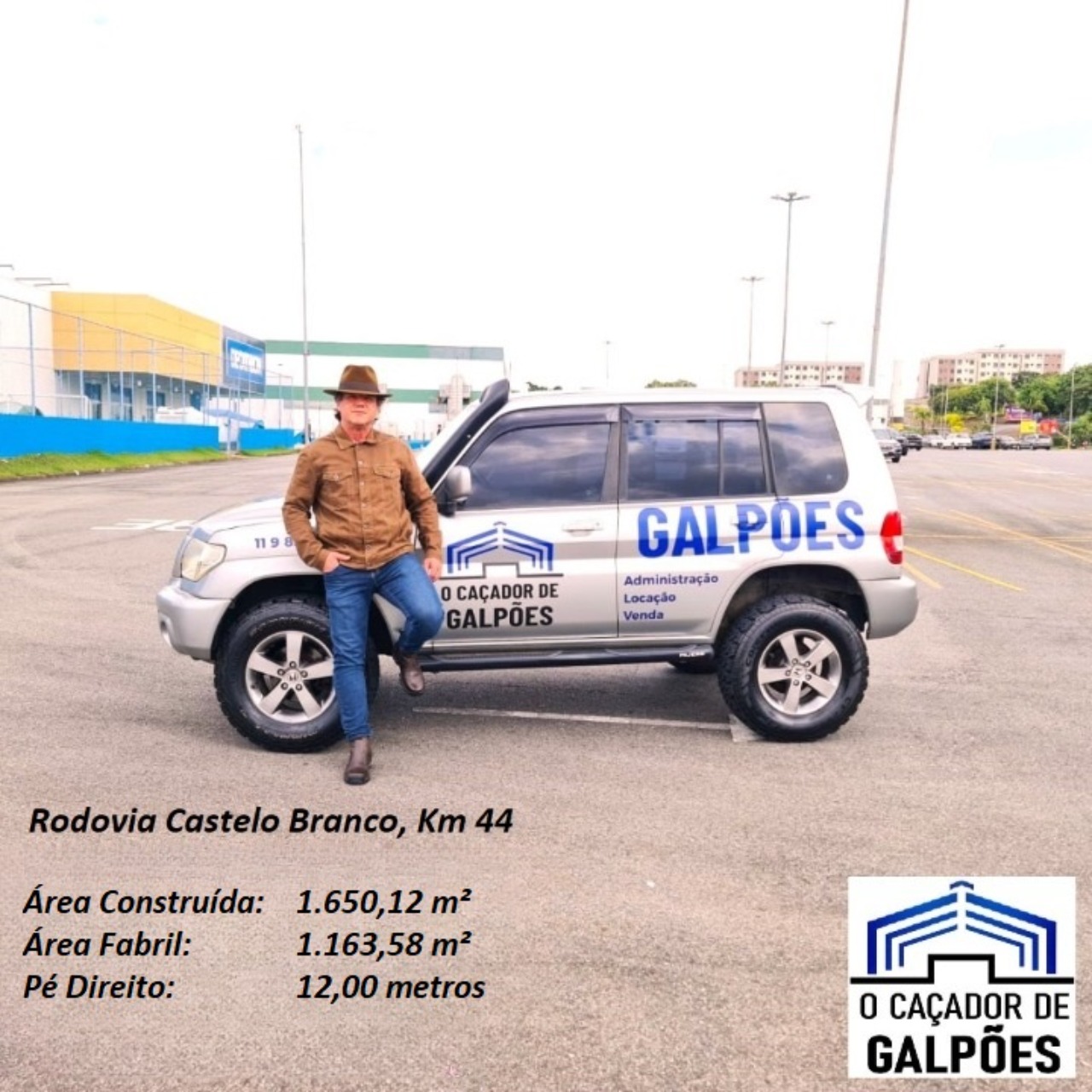 Galpão para alugar em araçariguama na rodovia castelo branco