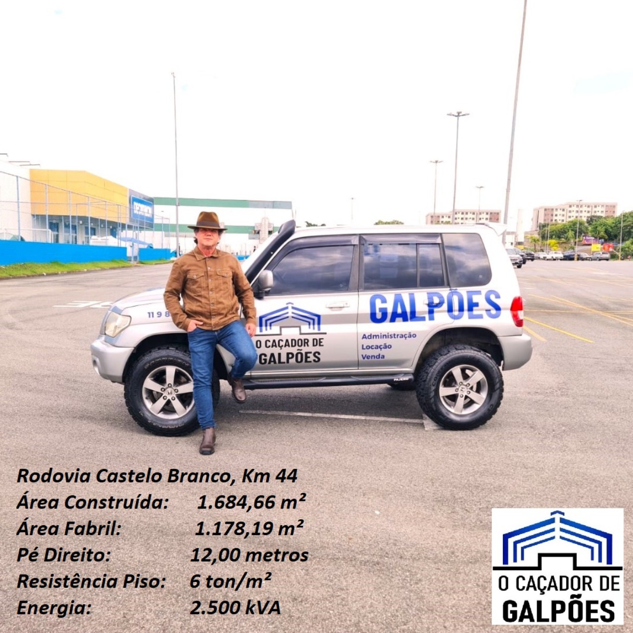 Galpão para alugar em araçariguama na rodovia castelo branco