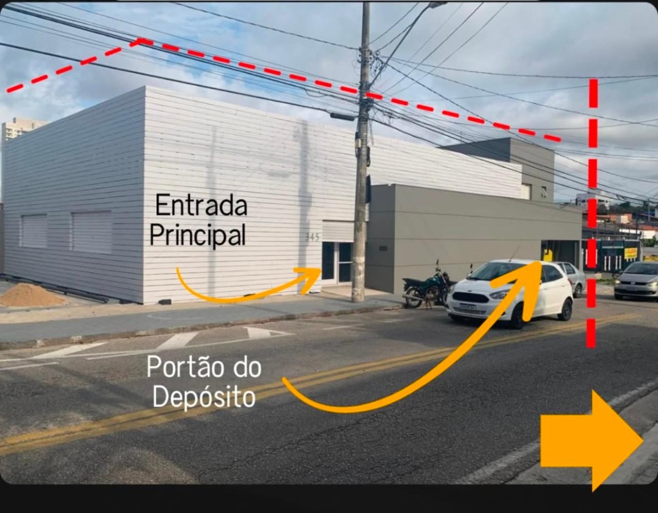 Galpão para alugar em Sorocaba, comercial de esquina