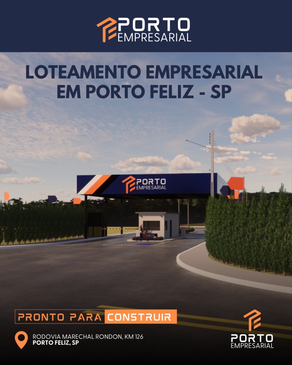 Terreno industrial para venda em porto feliz, condomínio fec - foto 5