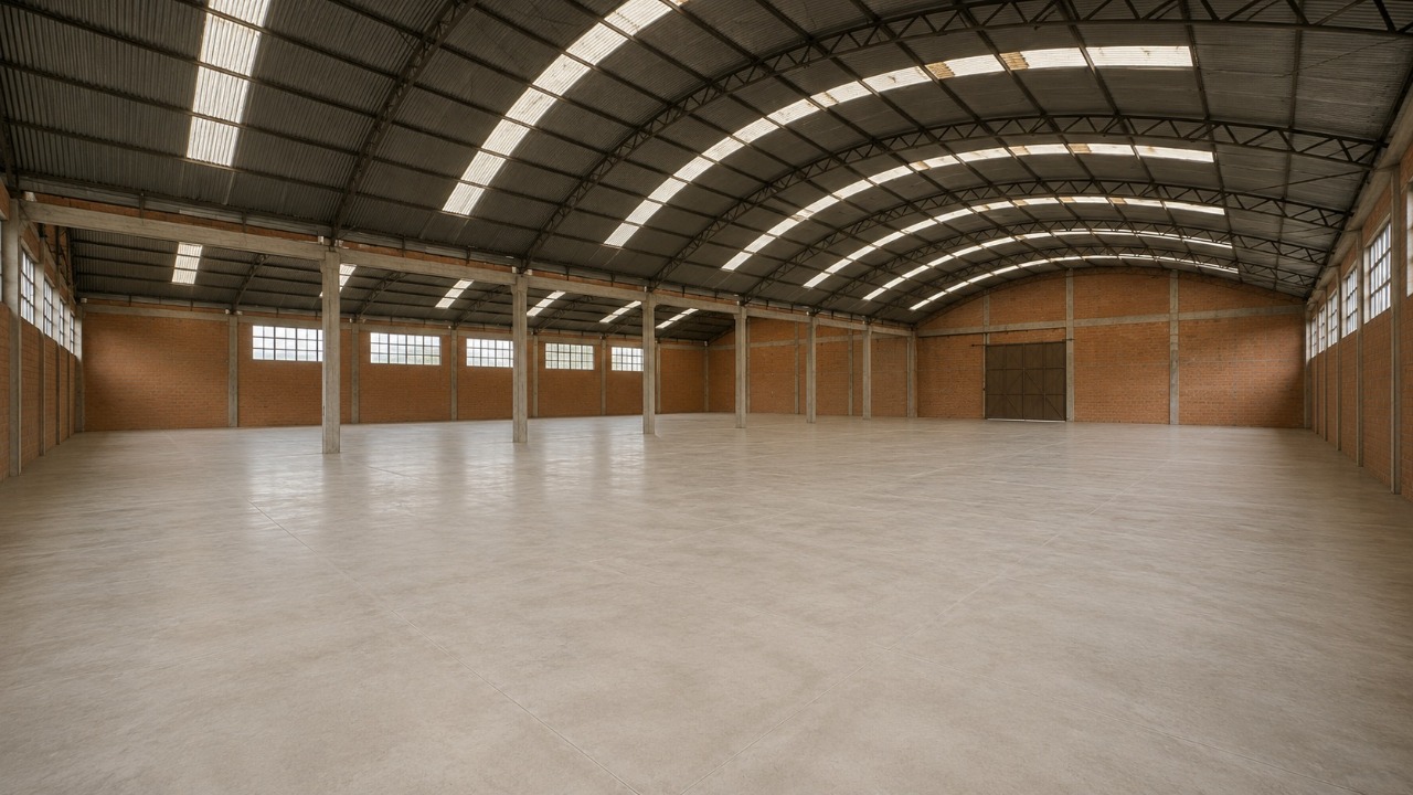 Galpão para alugar em Sorocaba com 2.738 m², frente de 100 m para a Av. Ipanema, pátio, 2 acessos de caminhão e 60 vagas