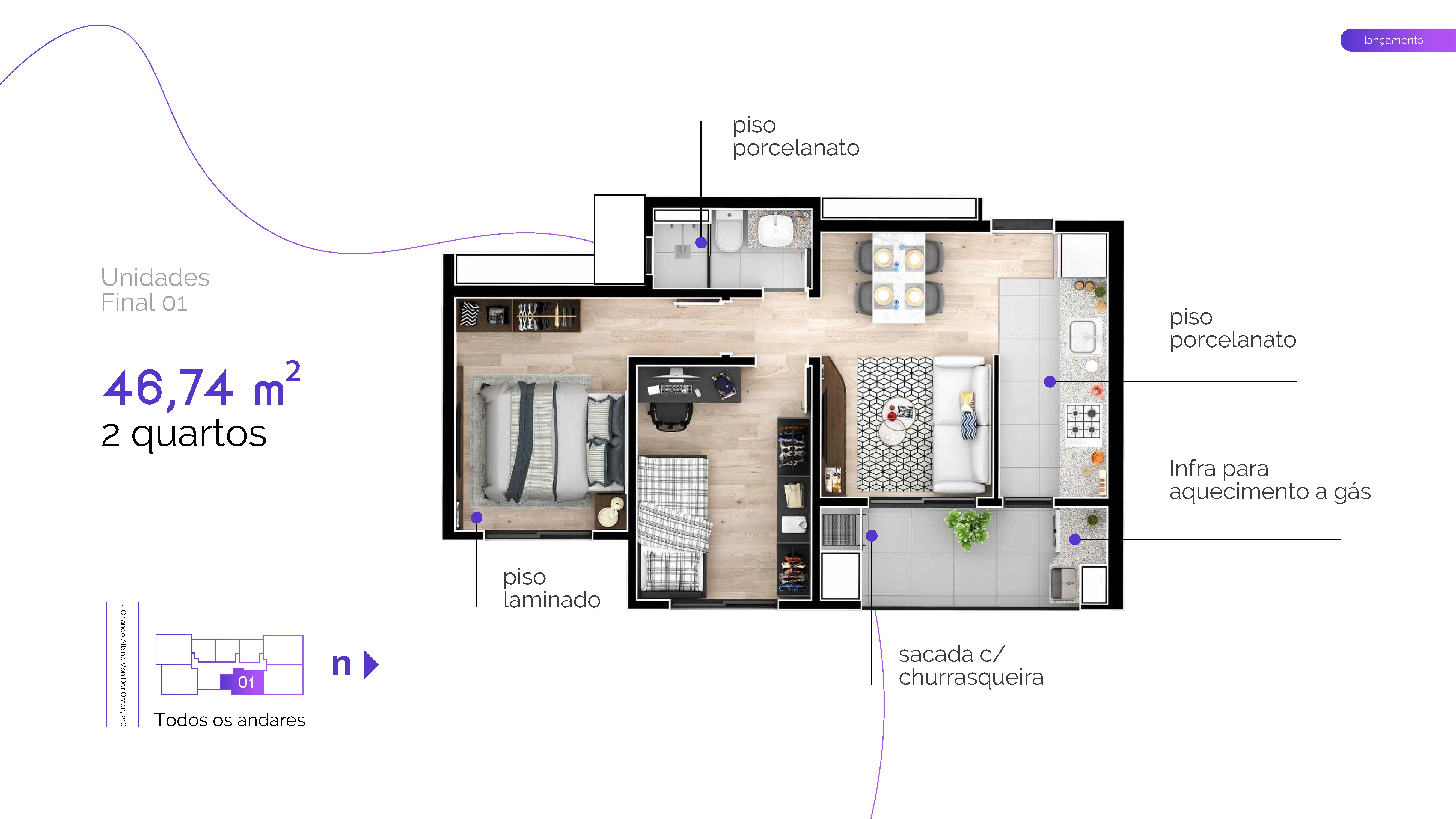 Apartamento, 2 quartos, 47 m² - Foto 14