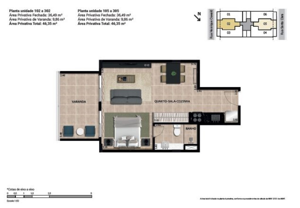 Cobertura à venda com 1 quarto, 87m² - Foto 10