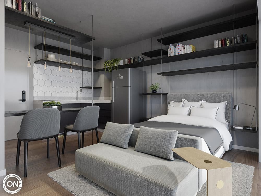 Apartamento, 1 quarto, 21 m² - Foto 4